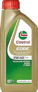 Castrol Edge W A B Engine Oil L Amazon Co Uk Automotive