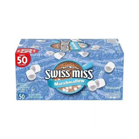 Swiss Miss Chocolate Hot Cocoa Mix With Marshmallows Count Hot Cocoa Packets Lb Oz