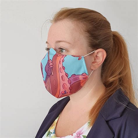 Care More Artist Premium Reusable Face Mask PrintSimple