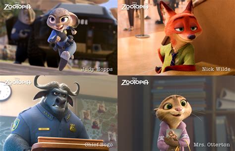 Meet The Inhabitants of Disney's 'Zootopia' - Film Geek Guy