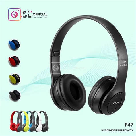 Jual Headphone Wirelles Bluetooth P Headset Bluetooth Megabass