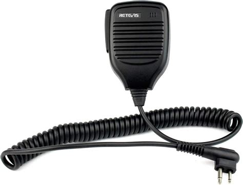 Amazon Retevis Two Way Radio Speaker Mic Compatible With Motorola