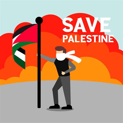 Save palestine background web banner 26967977 Vector Art at Vecteezy