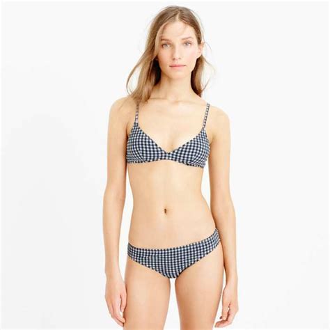 Maura s Très Chic Gingham Bikini Belongs on the Beaches of Cannes