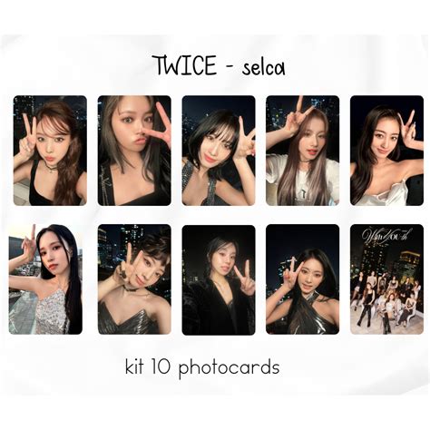 TWICE Kit Fanmade Photocards WITH YOU TH Nayeon Jeongyeon Momo