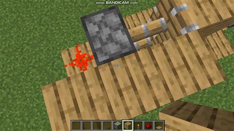 Minecraft Redstone Door Tutorial Youtube