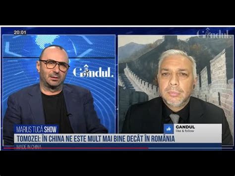 Marius Tucă Show Dan Tomozei COVID 19 un subiect foarte complicat