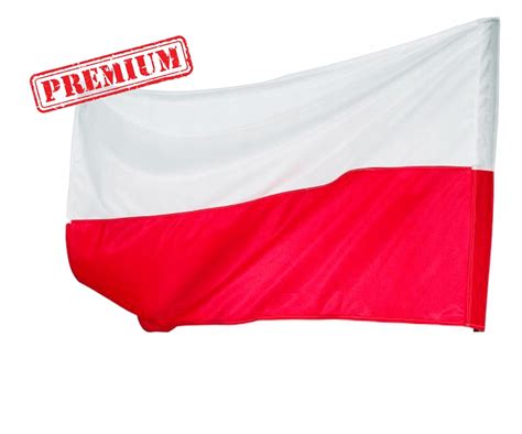 FLAGA PAŃSTWOWA POLSKA NARODOWA 112x70 cm PREMIUM 10639636760