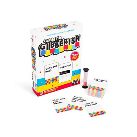 guess  gibberish card game toys  collectibles eb games australia