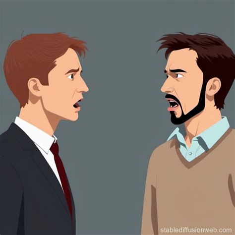 Realistic Animation of Intelligent Dialogue | Stable Diffusion Online