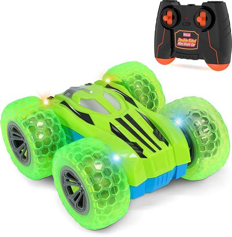 Kidzlane Remote Control Stunt Car – RC Stunt Car Drives on Both Sides ...