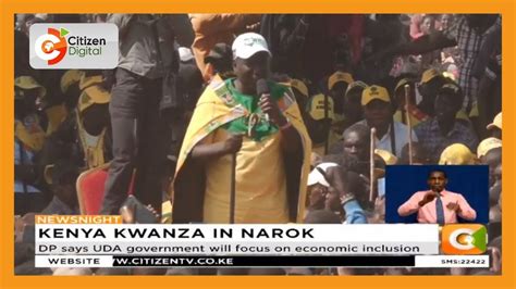 Dp William Ruto Leads Kenya Kwanza Campaigns In Narok Youtube