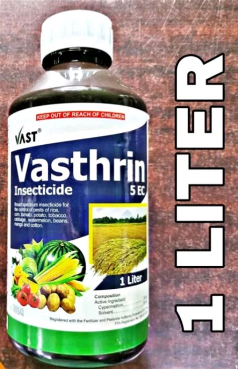 Vasthrin Ec Cypermethrin Insecticide Liter By Vast Lazada Ph