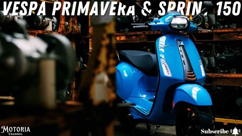 2024 Vespa Debuts New Primavera Sprint 150 In Shanghai New Models