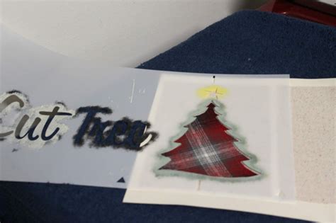 DIY Christmas Decor With Stencils as Fabric Templates - Organized Clutter