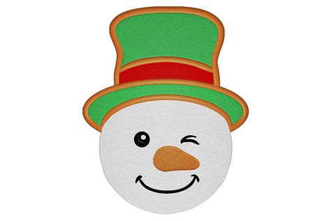 Snowman Head · Creative Fabrica