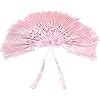 Amazon Vapker Pieces Pink Tassels Cm Inch Silky Handmade