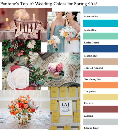 Pantones Top Fashion Colors For Spring Wedding Gonna Get Wed