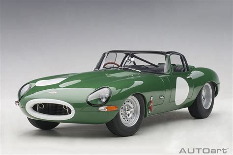 Jaguar Lightweight E Type Opalescent Dark Green Autoart