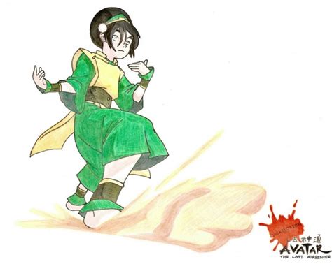 Earthbender Toph by half demon912