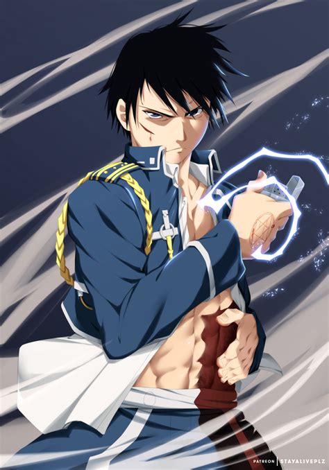 Artstation Roy Mustang Fullmetal Alchemist