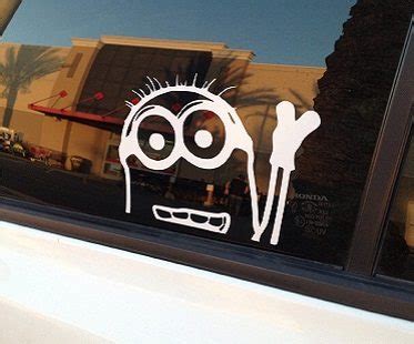 Minion Window Decal