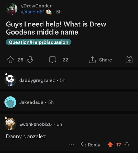 Drew Danny Gonzalez Gooden : r/DannyGonzalez