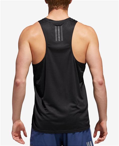 Adidas Synthetic Response Climacool® Running Tank Top In Black For Men