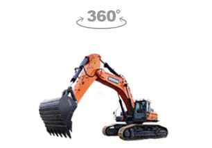 DX530LC 7M Excavadora Pesada Doosan Mexico