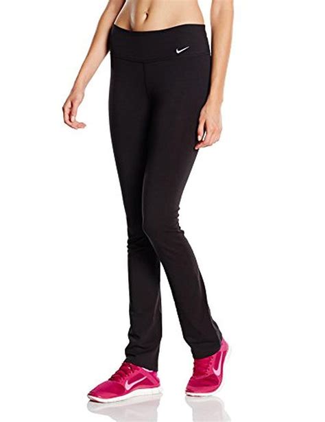 Nike Womens Legend Dri Fit Skinny Pants Blackwhite 725102 010 Size Medium Nike Pants For