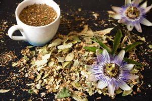 Infusión de pasiflora Combate el insomnio el dolor de cabeza y el