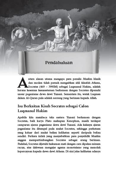 Luqmanul Hakim Adalah Socrates Berkulit Hitam Edisi Kemas Kini Buku