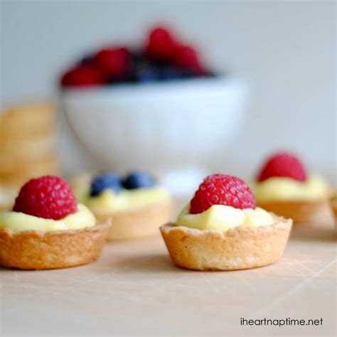 Mini Fruit Tarts - I Heart Nap Time