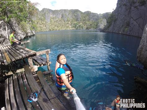 The Big Blue Barracuda Lake Of Coron Palawan