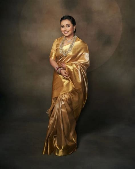 Rani Mukerji Exudes Regal Vibes In All The Stunning Sarees She Wore ...