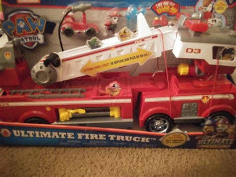 PAW Patrol Ultimate Rescue Fire Truck reviews in Action Figures ...