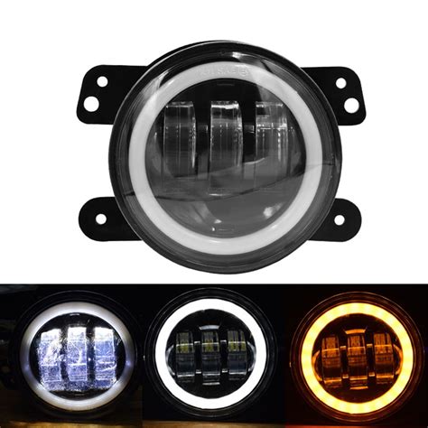 W Inch Led Fog Light Car Front Fog Light Lamp Drl Driving Fog Lamp