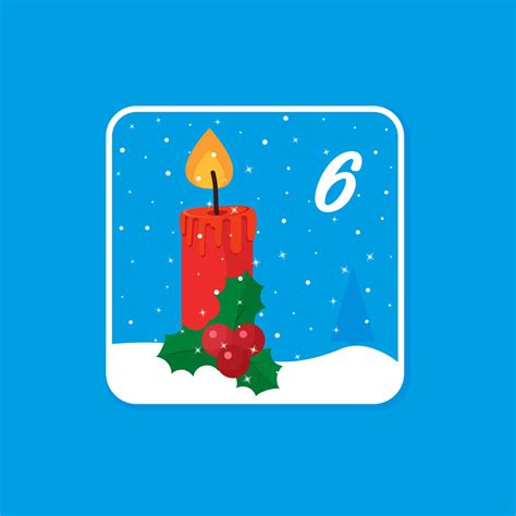 Advent calendar. Christmas holiday celebration cards for countdown ...