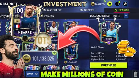 How To Make Millions Of Coins During Utots Fifa Mobile Do This Now