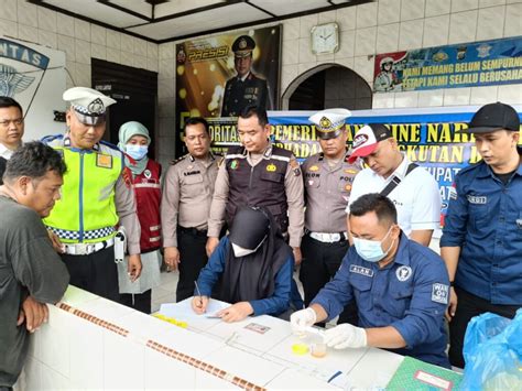 Pemeriksaan Narkoba Terhadap Awak Angkutan Darat Kompas News