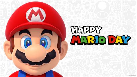 Happy Mario Day UHD 4K Wallpaper | Pixelz