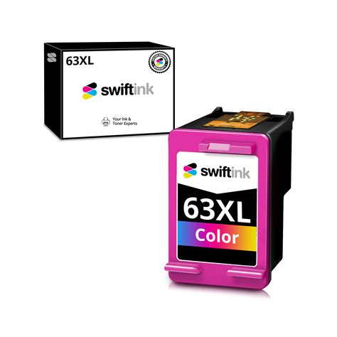 HP 63XL Color Ink Remanufactured HP Tri Color Ink