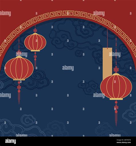 Chinese New Year 2019 Greeting Background Stock Vector Image Art Alamy