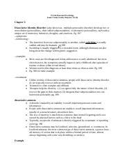 Exam Copy Docx Ps Abnormal Psychology Exam Study Guide