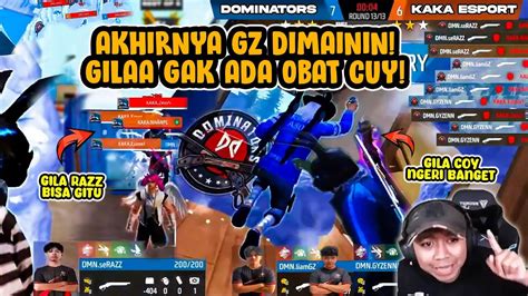 Akhirnya Gz Dimainin Gilaa Op Banget Dominators Vs Kaka Match