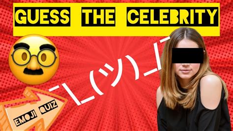 Guess The Celebrity Emoji Quizquiz Place Celebrity Quizemoji Youtube