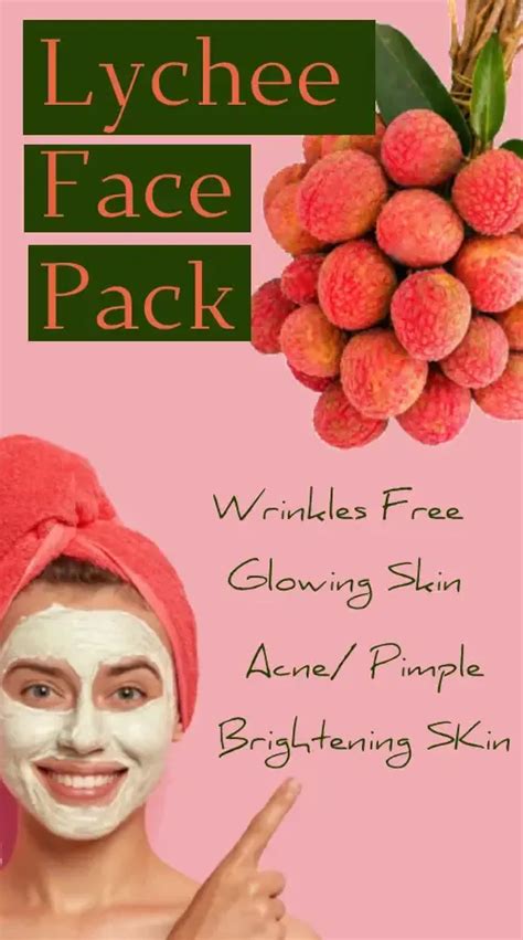Lychee Face Pack a Tropical Secret for Glowing Complexion
