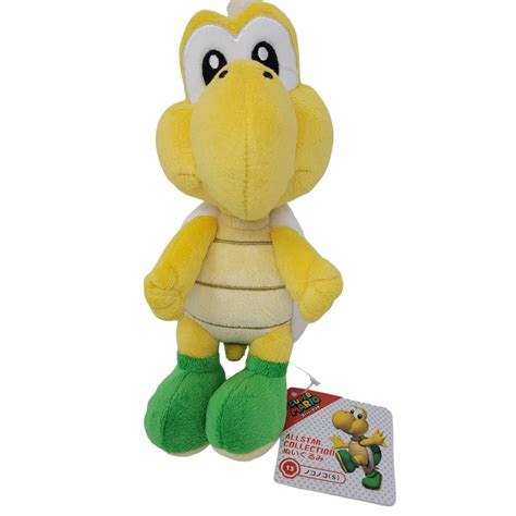 Sanei Super Mario All Star Collection 8 Koopa Troopa Plush Ac13 Japan