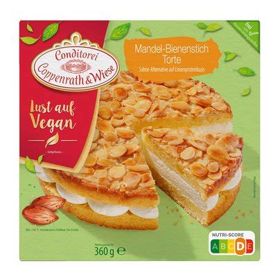 Coppenrath Wiese Lust Auf Vegan Mandel Bienenstich Torte Billa