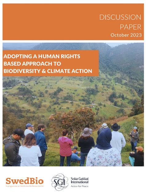 Adopting A Human Rights Based Approach To Biodiversity And Climate